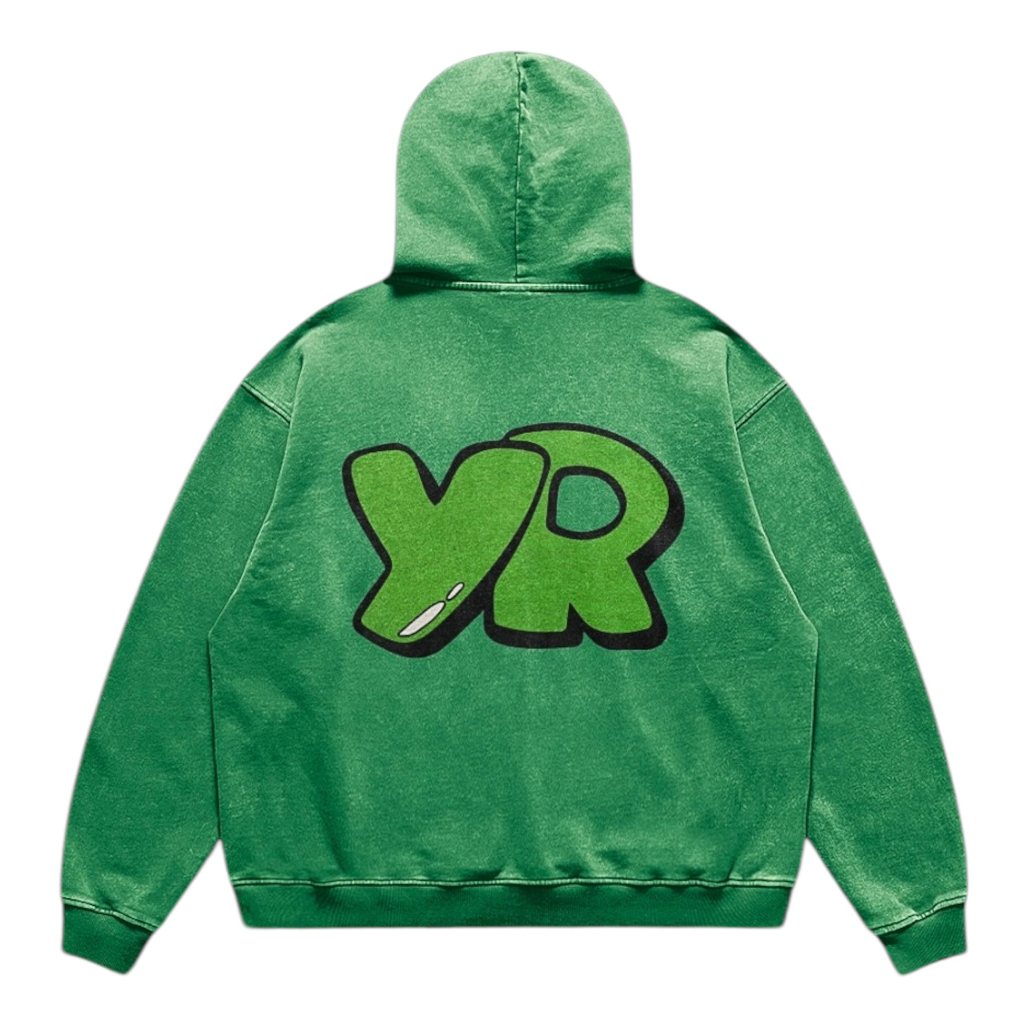 STAR TEARS HOODIE (GREEN)